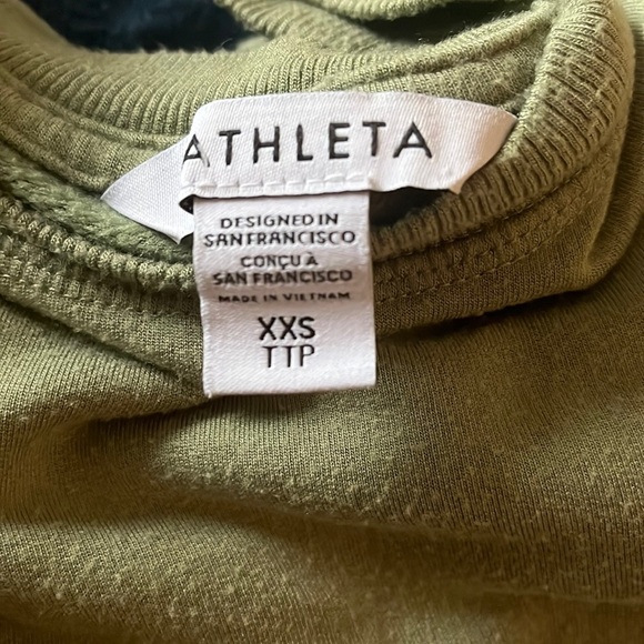 Athleta Coastal Luxe Sweatshirt Size XXS - Picture 5 of 5